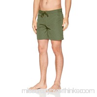 Sundek Men's 16 Inch Fixed Waist Swim Trunk Rift Green B0744JKH9X